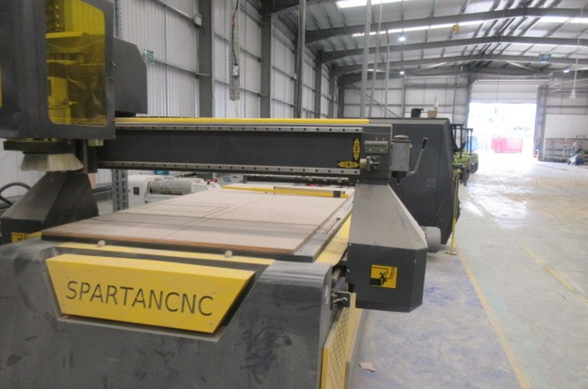 Spartan 1325 flat bed CNC router (2017) - Image 5 of 9