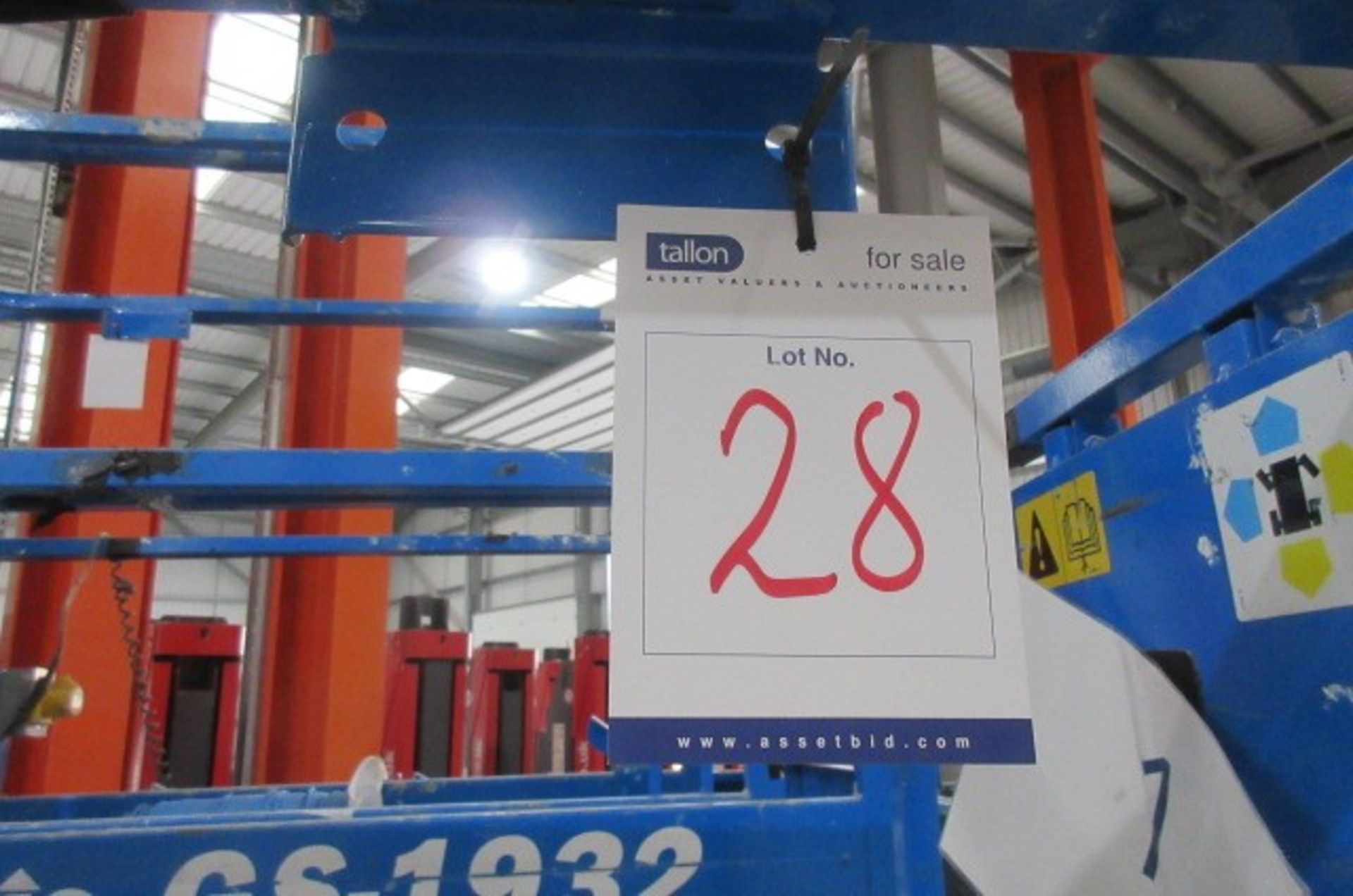 Genie GS1932 scissor lift - Image 4 of 5