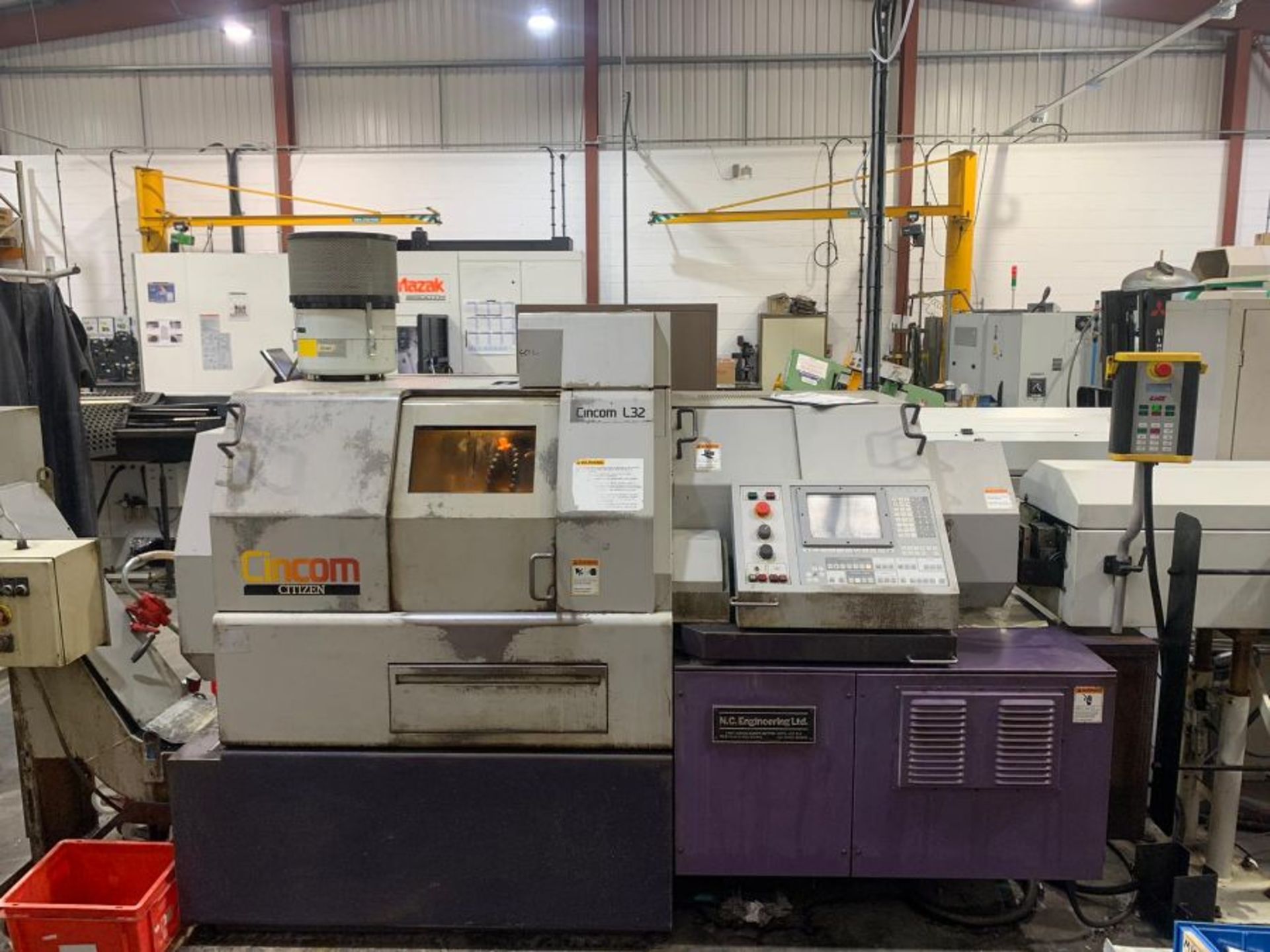 Citizen Cincom L32 CNC sliding head lathe (1997)