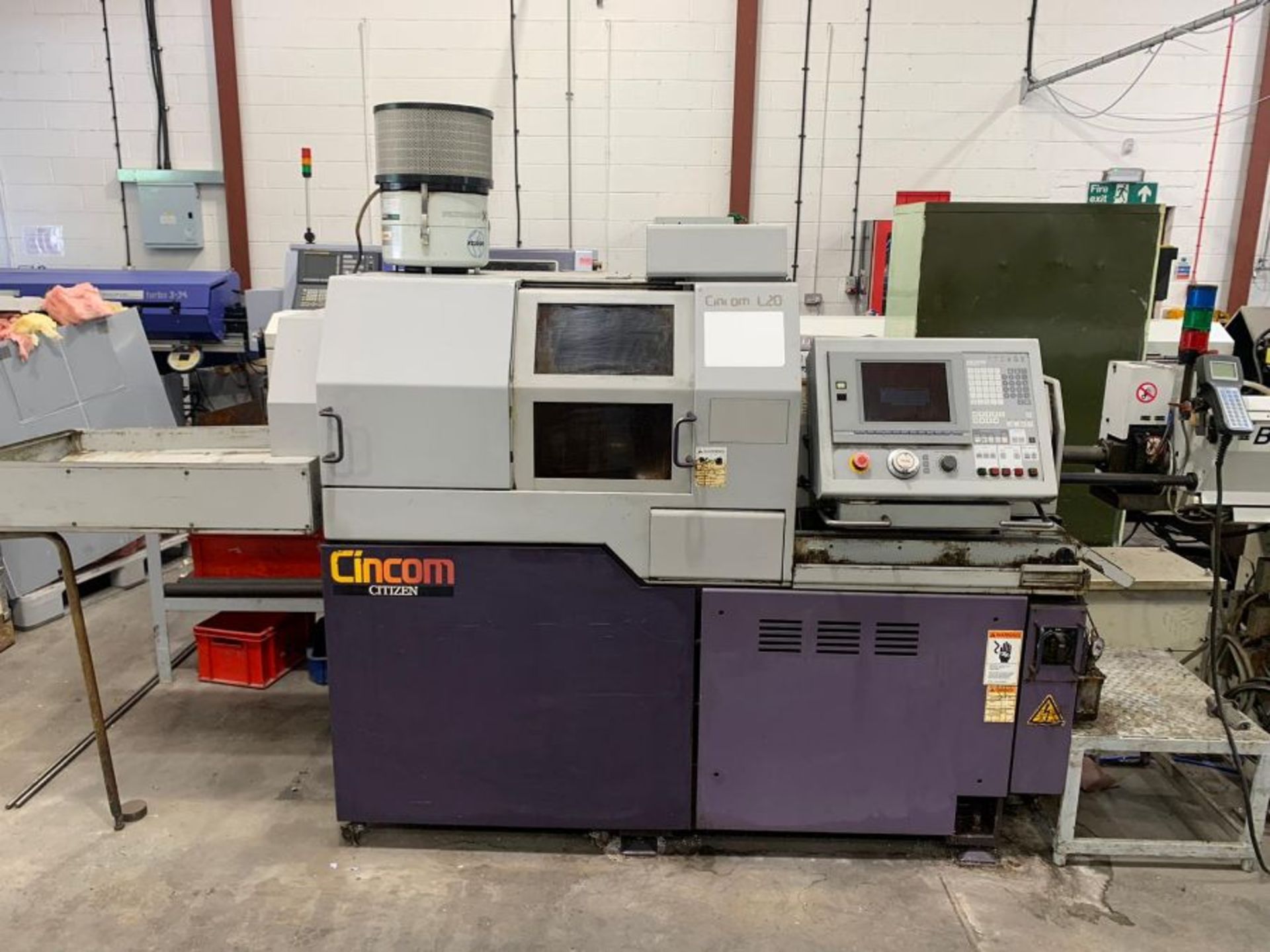 Citizen Cincom L5-20 CNC sliding head lathe (2003)