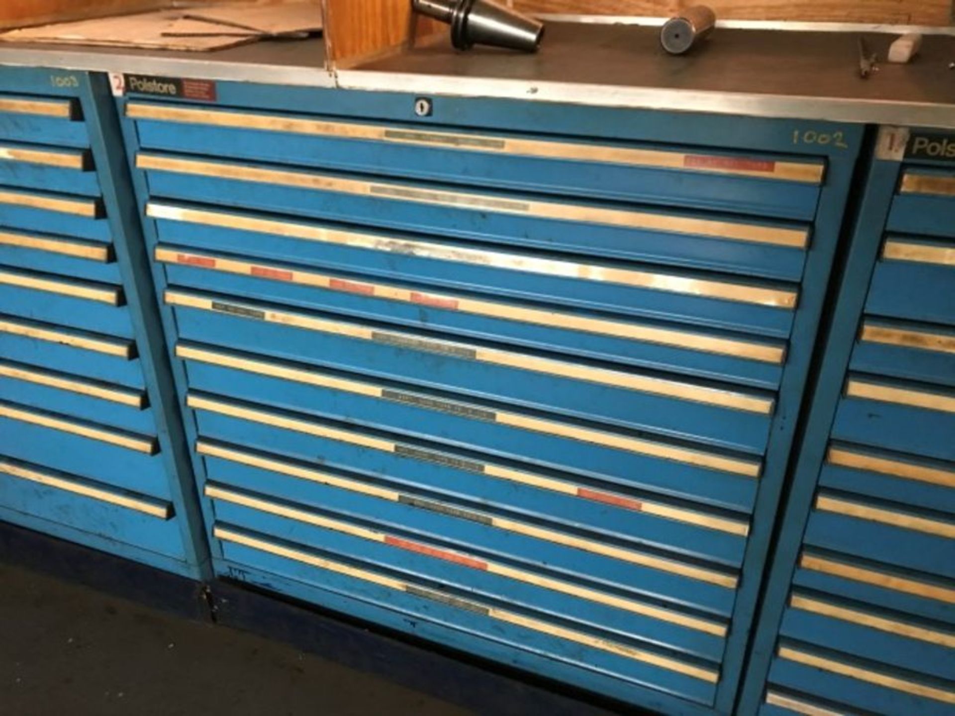 6 Polstore tool cabinets