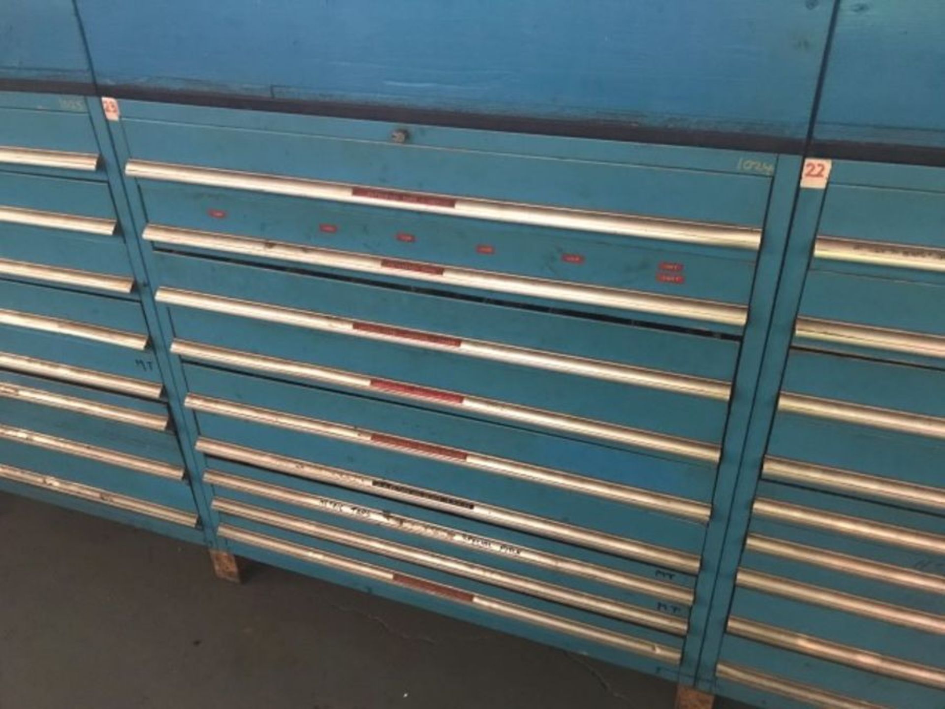 4 Polstore tool cabinets