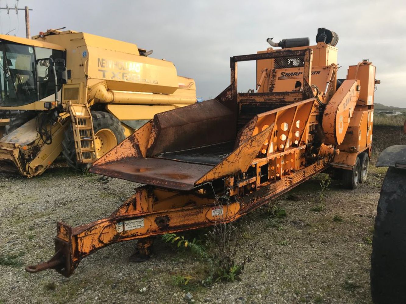 Wood Pellet Production Line with Bandit Beast Shredder, Torrefaction Unit and Bagging Line (2018)