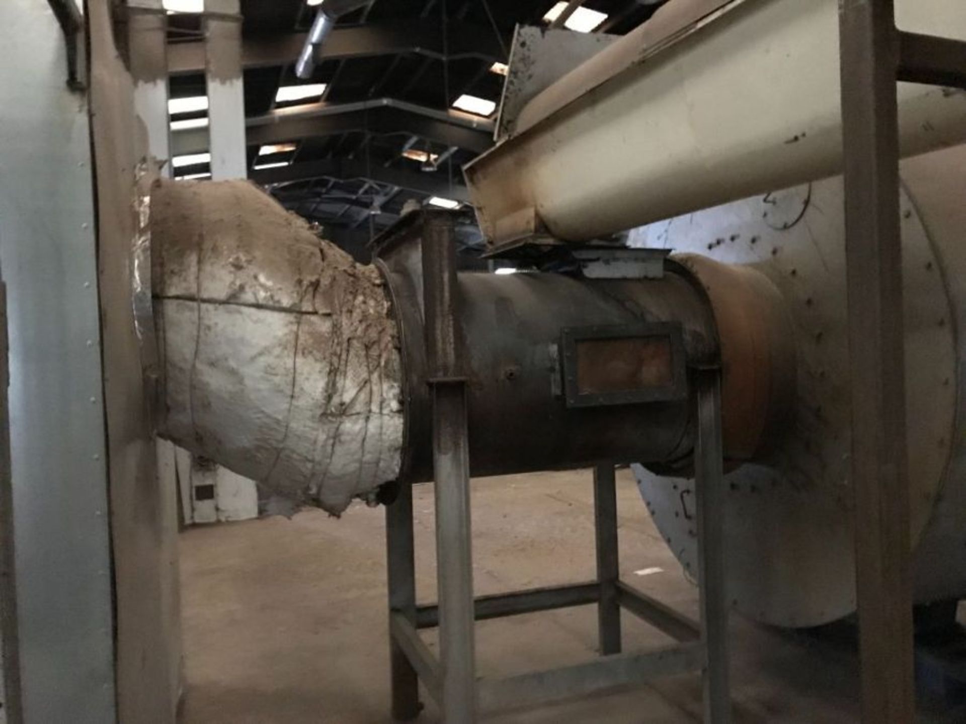 rotary dryer with auger infeed and biomass boiler - Image 12 of 20