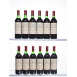 12 bottles 1976 Ch La Lagune