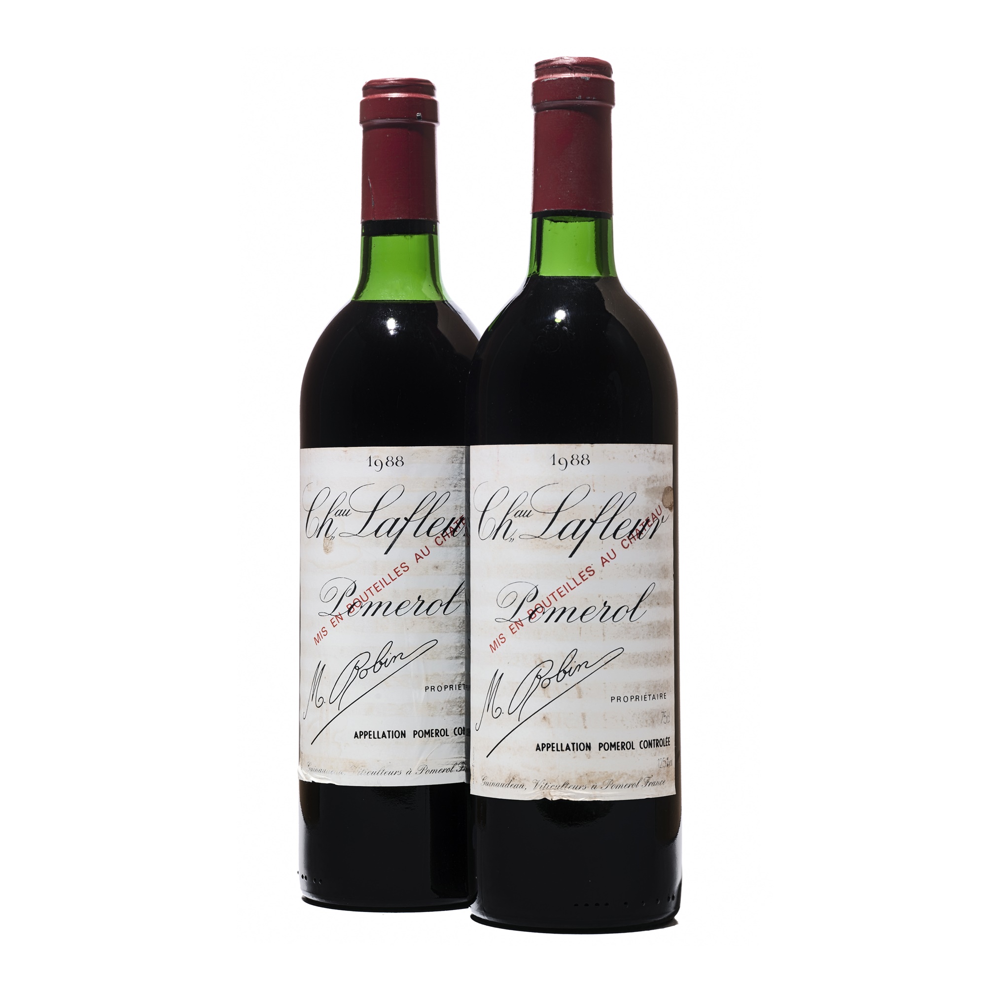 2 bottles 1988 Ch Lafleur