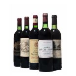 7 bottles Mixed Bordeaux