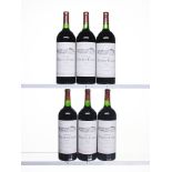 6 magnums 2000 Ch Pontet Canet