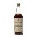 1 bottle 1957 Macallan