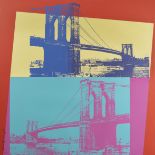 Andy Warhol (American 1928-1987), 'Brooklyn Bridge', 1983