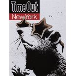 Banksy (British 1974-), 'Time Out New York', 2010