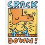 Keith Haring (American 1958-1990), ‘Crack Down!’, 1986