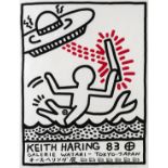 Keith Haring (American 1958-1990), 'Galerie Watari', 1983
