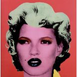 Banksy (British 1974-), 'Kate Moss - Dirty Funker Vinyl (Red)', 2008