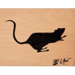 Blek Le Rat (French 1951-), 'Rat Stencil', 2011