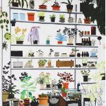 Jonas Wood (American 1977-), 'Large Shelf Still Life Poster', 2017