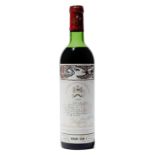 1 bottle 1966 Ch Mouton Rothschild