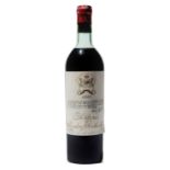 1 bottle 1942 Ch Mouton Rothschild