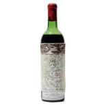 1 bottle 1966 Ch Mouton Rothschild