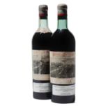 2 bottles 1943 Domaine de Chevalier