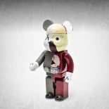 Kaws(American1974-),'DissectedCompanionBearbrick400%(Red)',2008