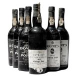 6 bottles Mixed Vintage Port