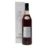 3 bottles 1966 Janneau Grand Armagnac