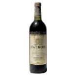 1 bottle 1982 Ch Talbot