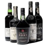 5 bottles Mixed Ports