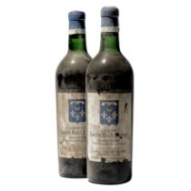 2 bottles 1961 Ch Smith Haut Lafitte