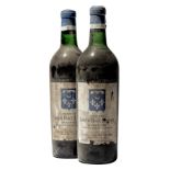 2 bottles 1961 Ch Smith Haut Lafitte