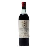 1 bottle 1942 Ch Mouton Rothschild