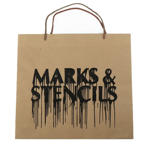 Banksy (British 1974-), 'Marks & Stencils', 2010