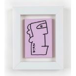 Thierry Noir (French 1958-), 'Light Pink', 2020