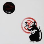 Banksy (British 1974-), 'Radar Rat - Dirty Funker Vinyl (White)', 2008