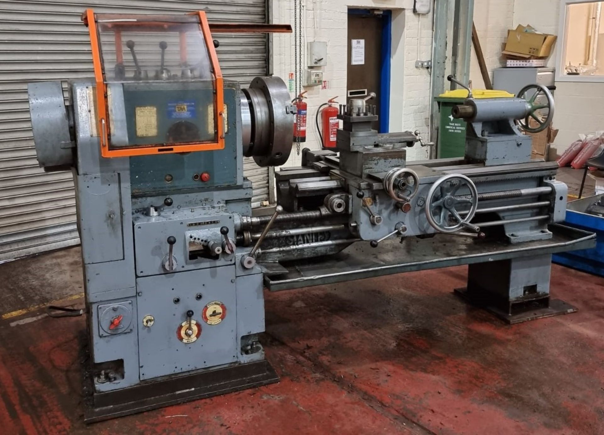 Stanley HS7 Large Bore Lathe - Image 2 of 7