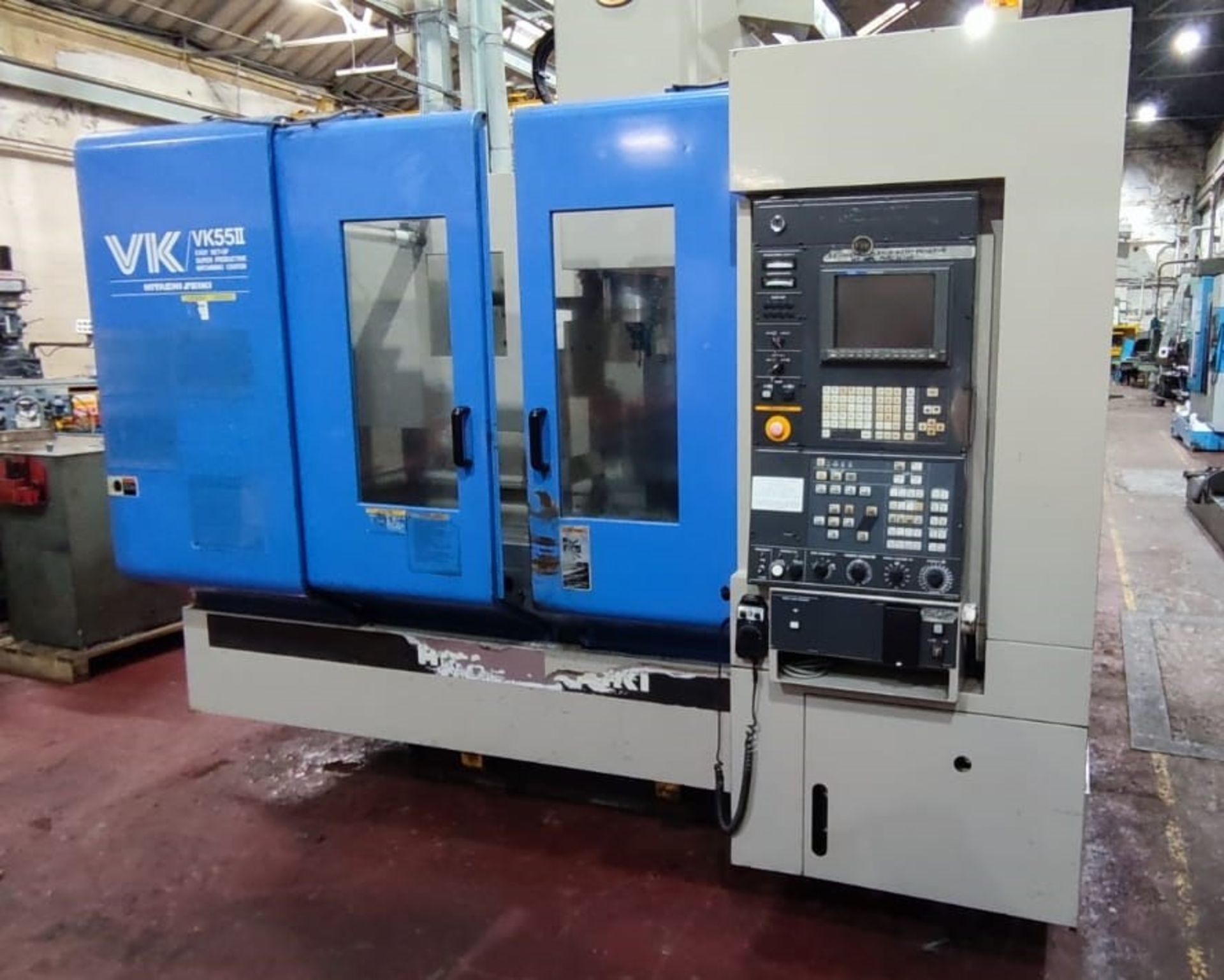 Hitachi Seiki VK 55II Vertical Machining Centre with 4rth axis - Image 4 of 11