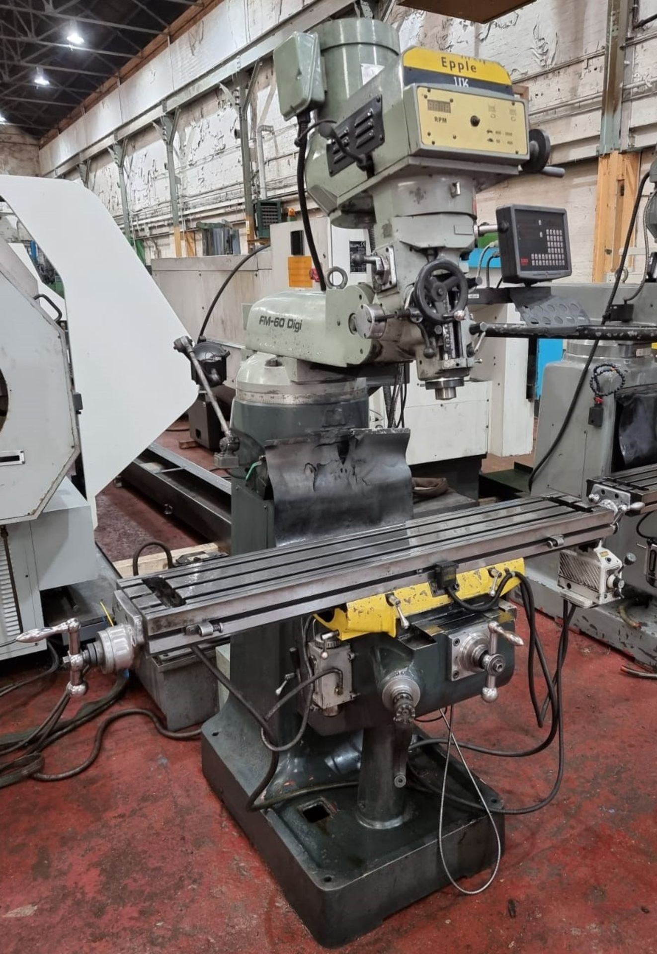 Epple FM-60 Turret Milling Machine - Image 2 of 9