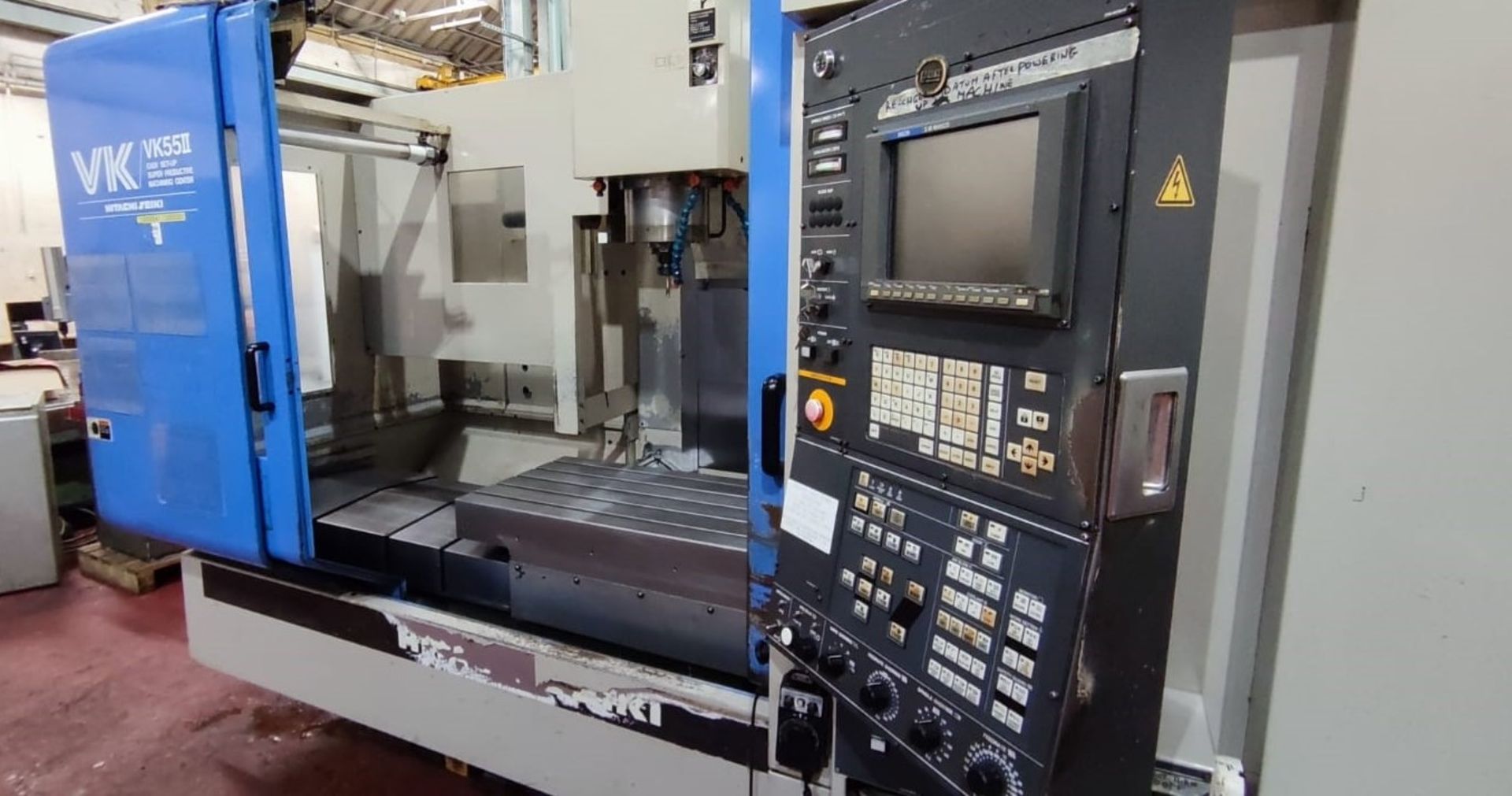 Hitachi Seiki VK 55II Vertical Machining Centre with 4rth axis - Image 3 of 11