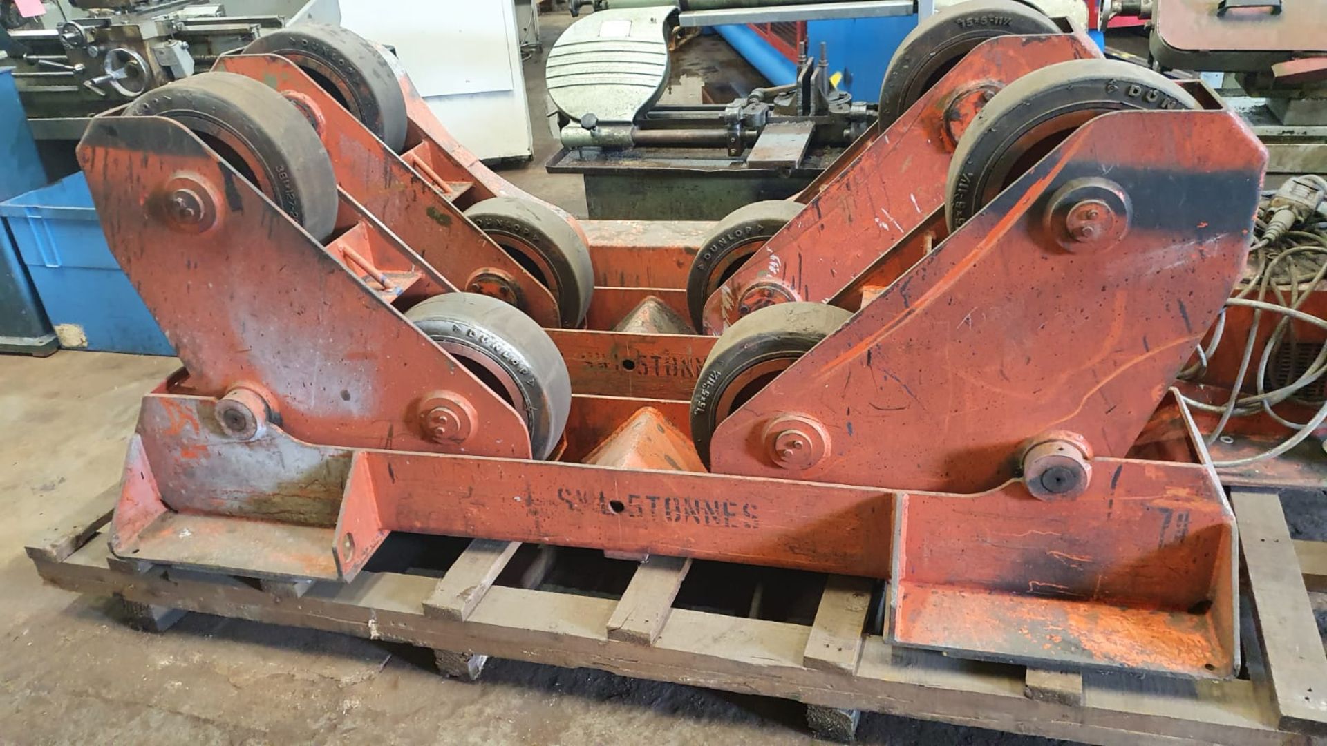 Bode 5 Ton Self Aligning Pipe Rotators (Driven and Idler)