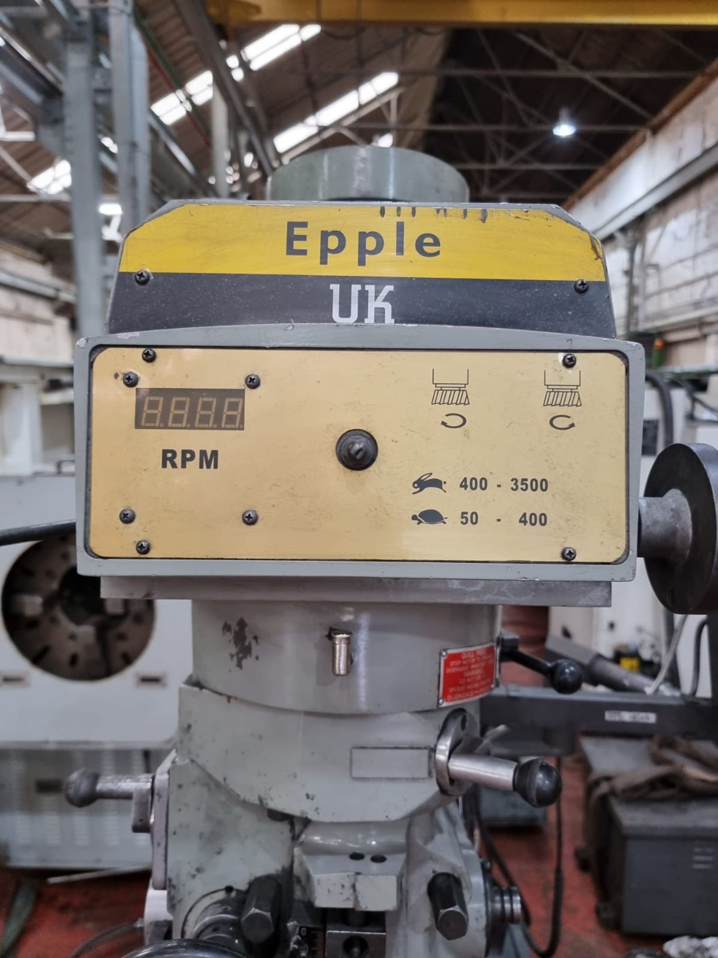 Epple FM-60 Turret Milling Machine - Image 3 of 9