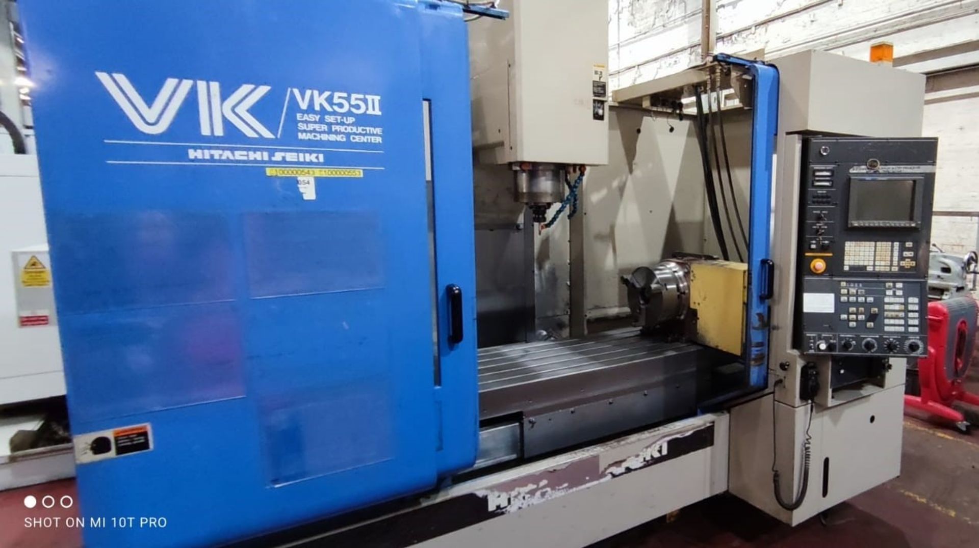 Hitachi Seiki VK 55II Vertical Machining Centre with 4rth axis - Image 2 of 11