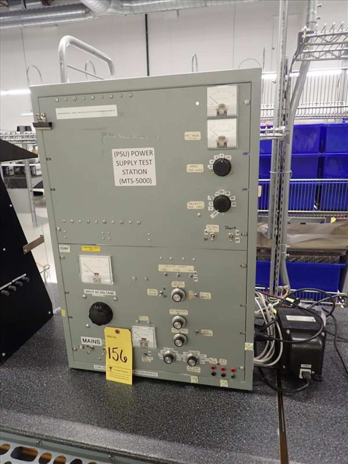 Power Supply Test Station c/w Hammond 171F shielded power supply