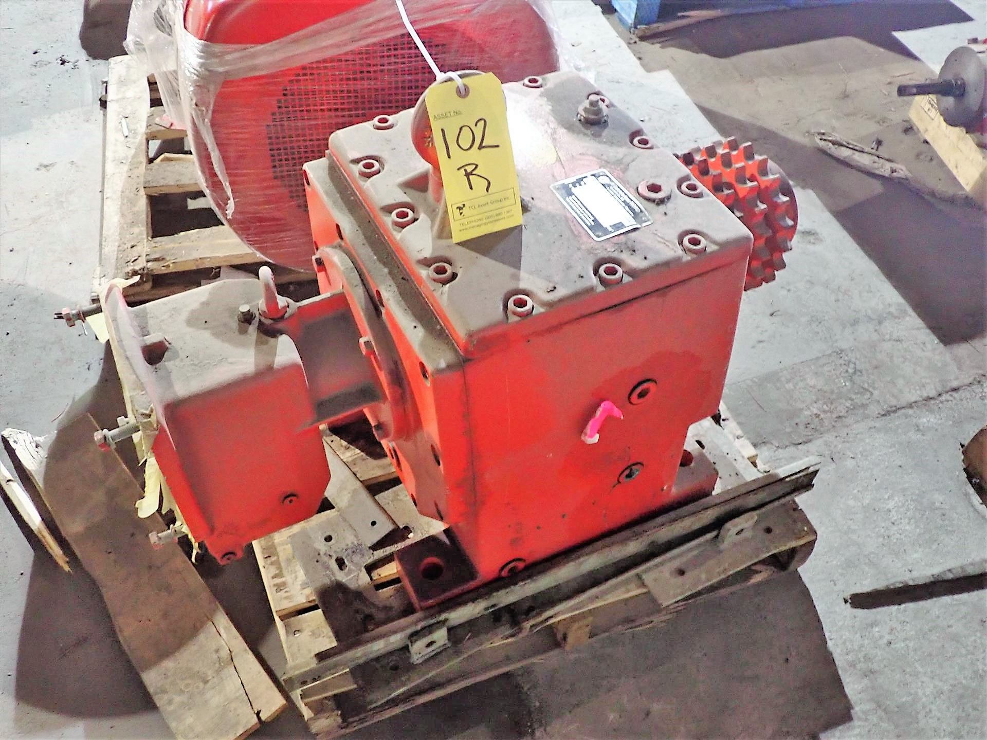 Chain Shredding Line 1/2 spare parts: infeed gearbox, Nord