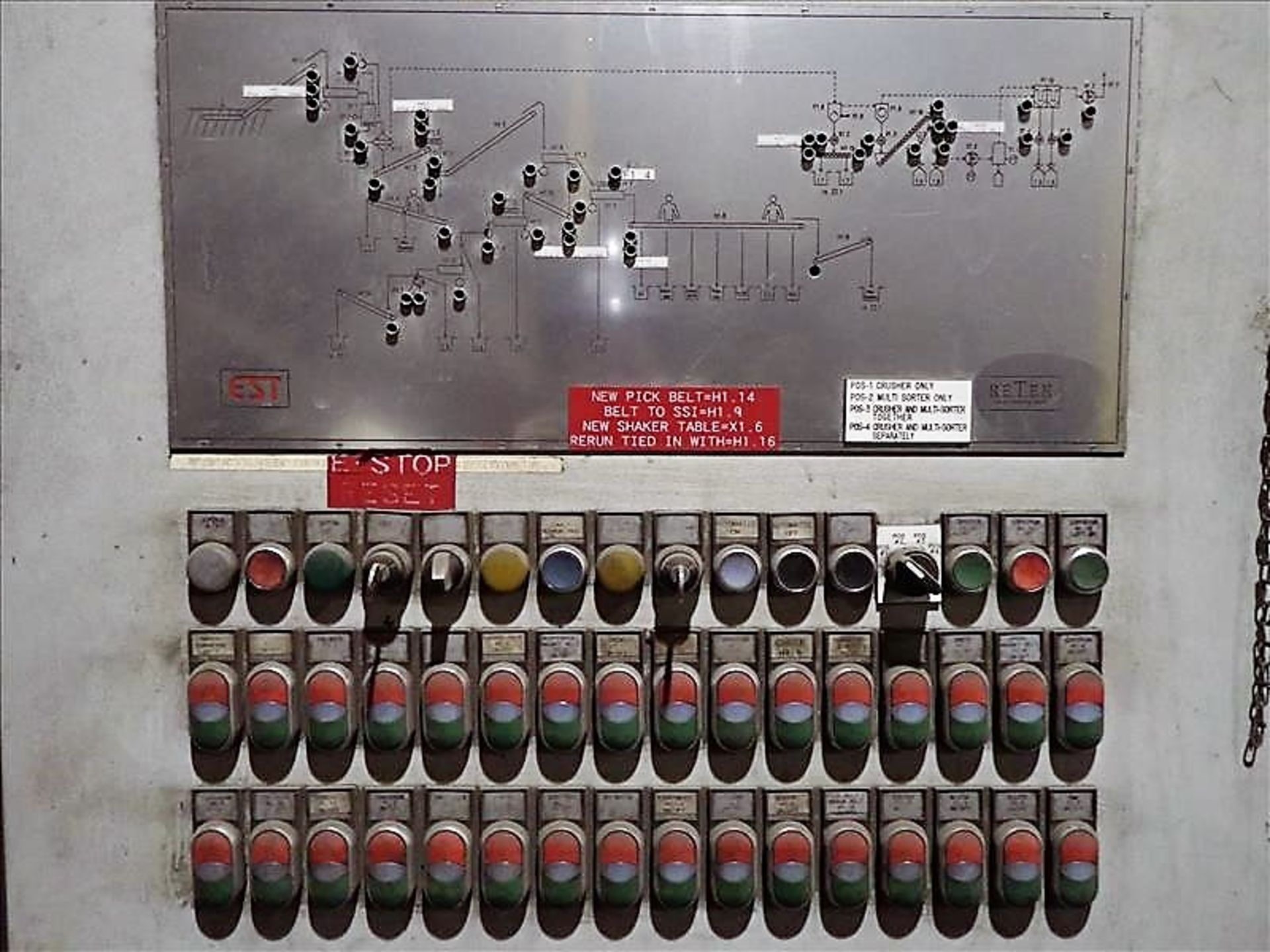 Control panels for Chain Shredding System Line 1 (Subject to confirmation. The winner will be - Image 2 of 3