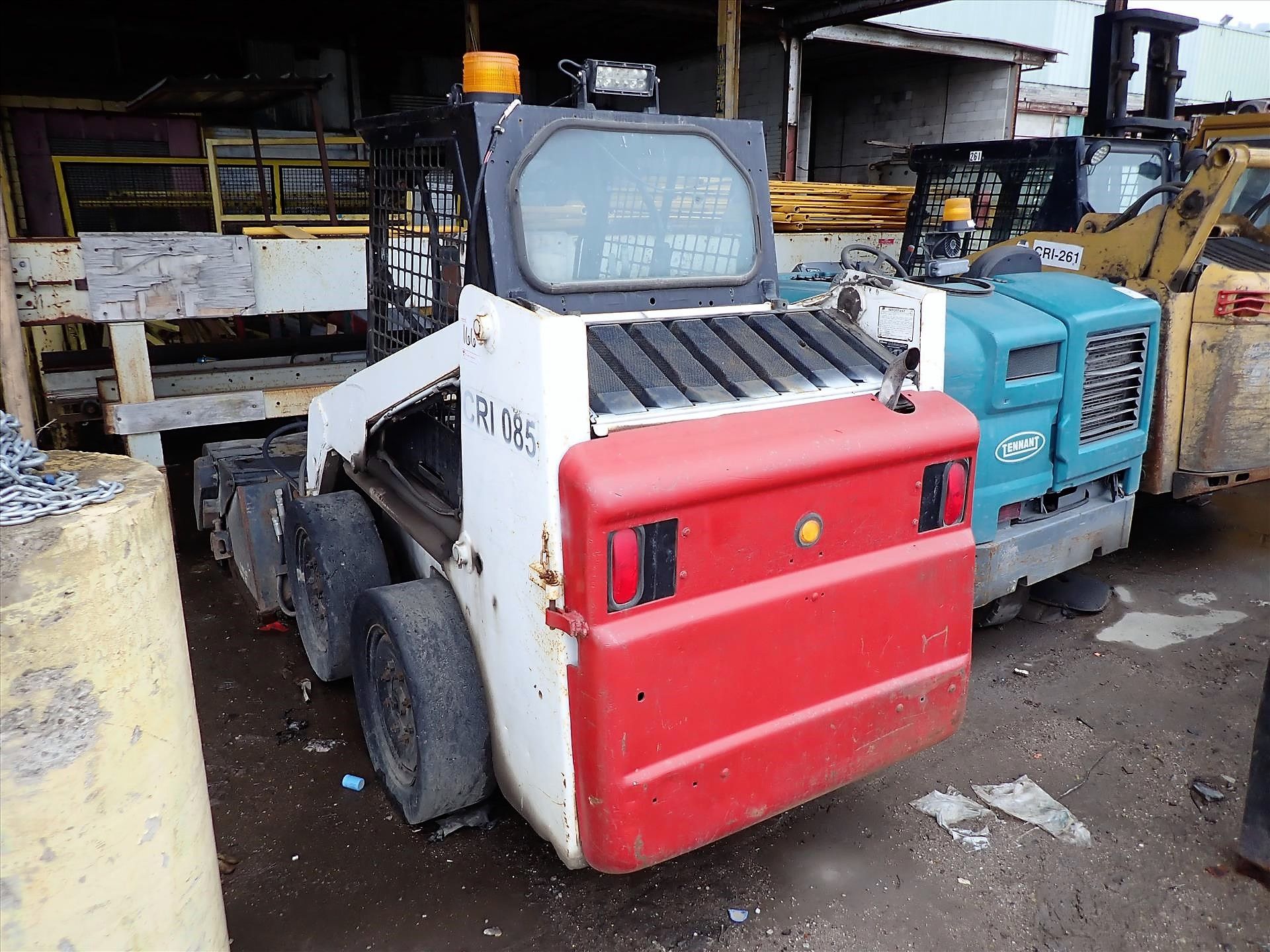 BobCat skid steer, mod. 753, ser. no. 515815267, ROPS, diesel - Image 2 of 4