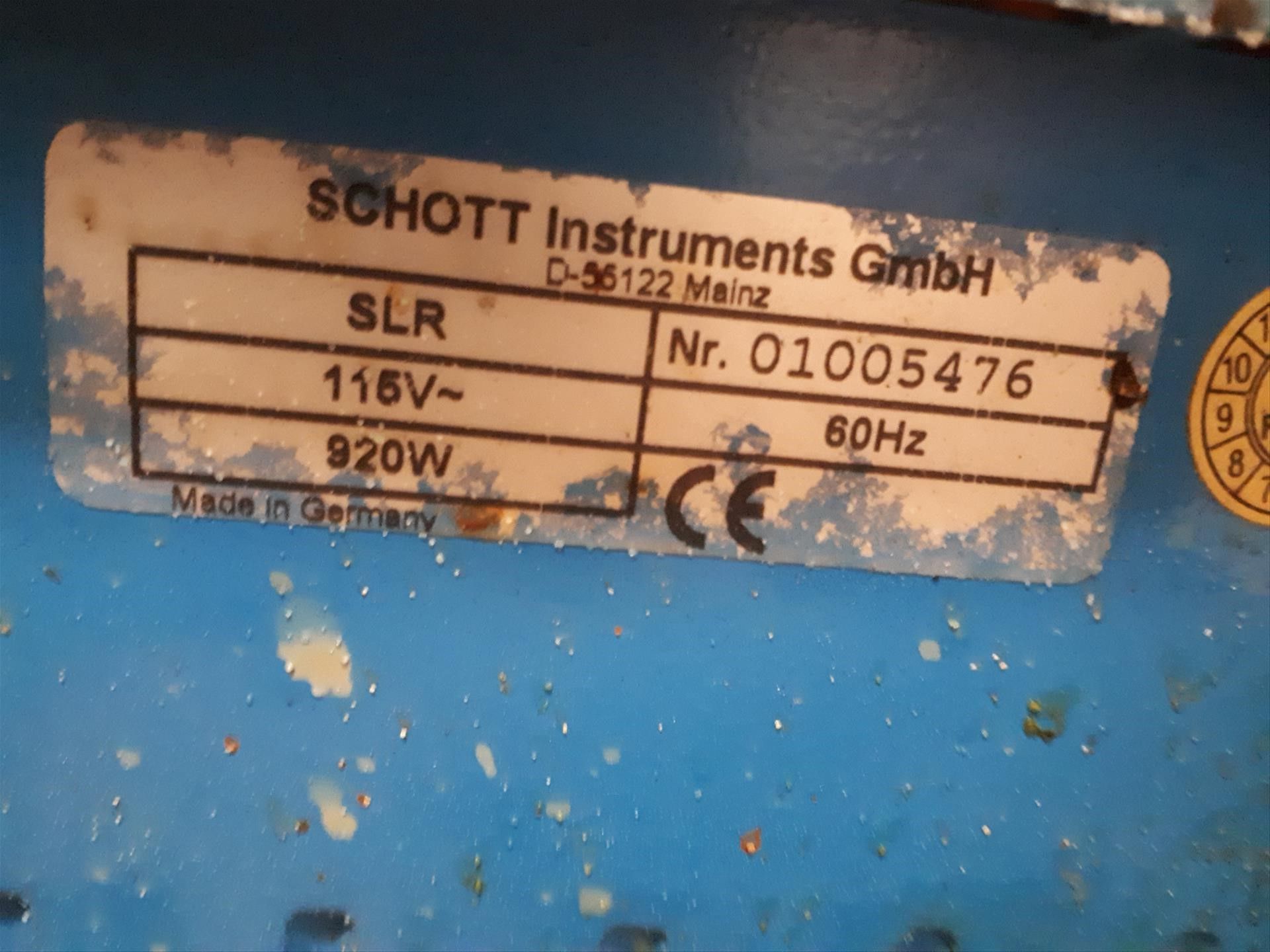 Schott heater/stirrer plate, mod. SLR, ser. no. 01005752 - Image 2 of 2