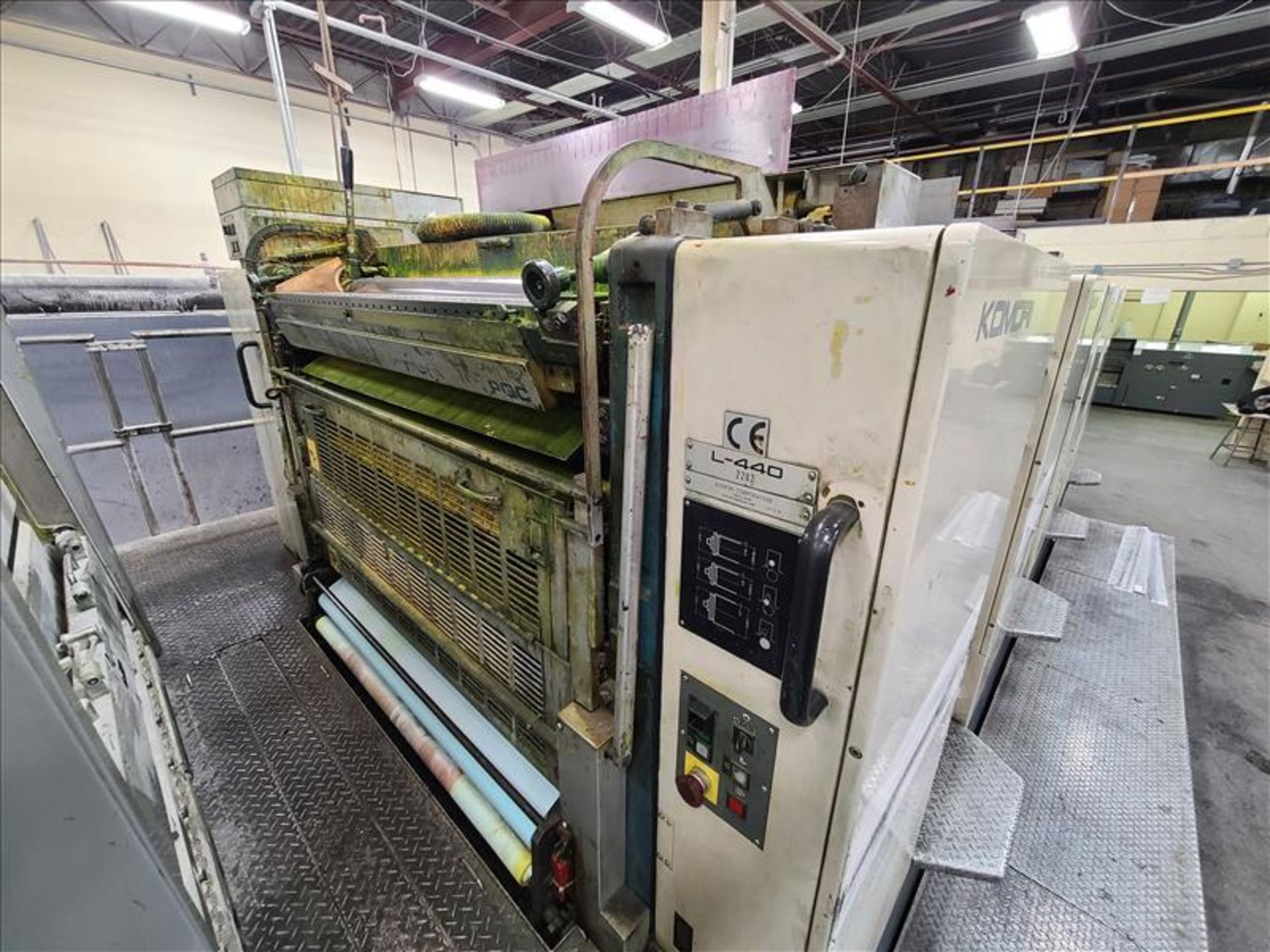 Komori 4-color offset printing press, Series Lithrone 40, model L-440, S/N.2202 approx. 68 - Bild 3 aus 22