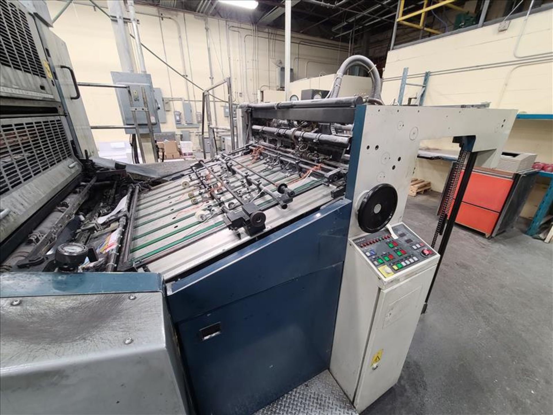 Komori 4-color offset printing press, Series Lithrone 40, model L-440, S/N.2202 approx. 68 - Bild 7 aus 22