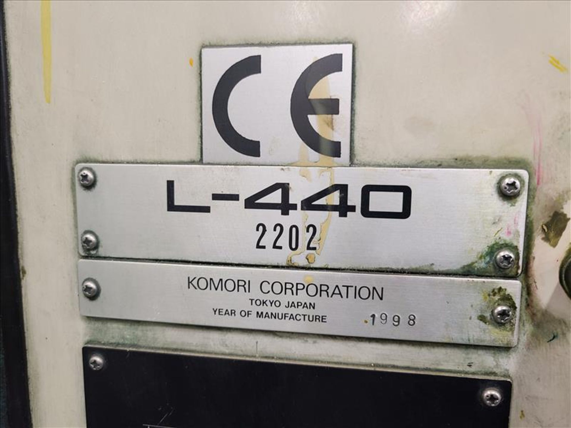 Komori 4-color offset printing press, Series Lithrone 40, model L-440, S/N.2202 approx. 68 - Bild 9 aus 22